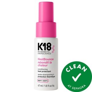 K18 Biomimetic Hairscience HeatBounce Heat Protectant 1.6 Fl oz NEW Sealed $24
